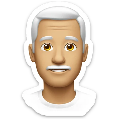 Белый бантик sticker