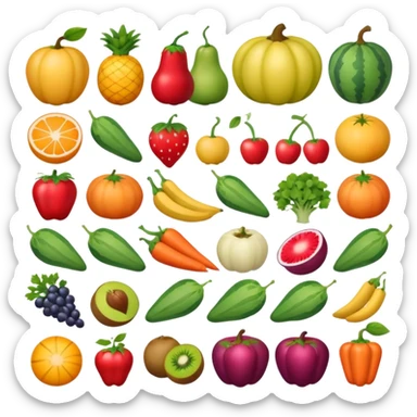 Weight loss menu sticker