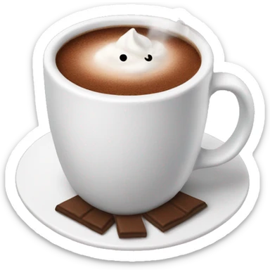 Hot coco sticker
