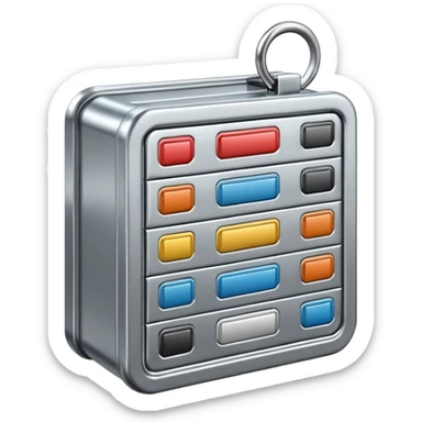 tag system organization 3d sticker