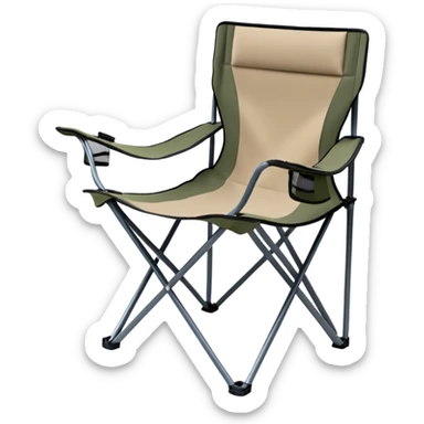 camping folding chair sticker