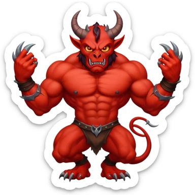 demon sticker