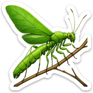Leaf Insect sticker