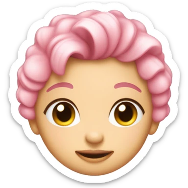 Cutesy, pink, coquette, cute, pretty, girly, comfy sticker