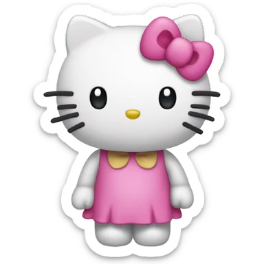 Hello kitty sticker
