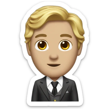 Gossip girl chuck basse sticker