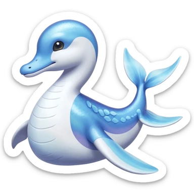 Palkia-Cresselia-Dewgong-Lapras-Amaura-Primarina-Fakémon-creature-hybrid sticker