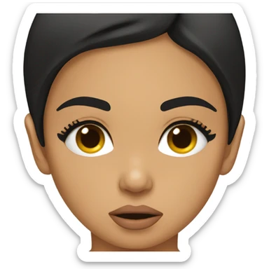 Kim Kardashian's emotions sticker