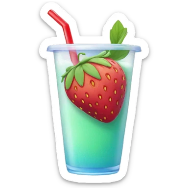 Strawberry Slushie sticker