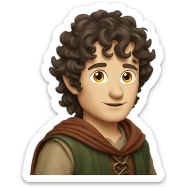 frodo baggins sticker