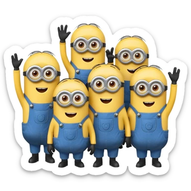 Minions sticker