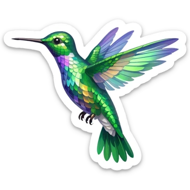 Colibrí sticker