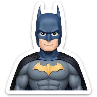 classic Batman DC comics sticker