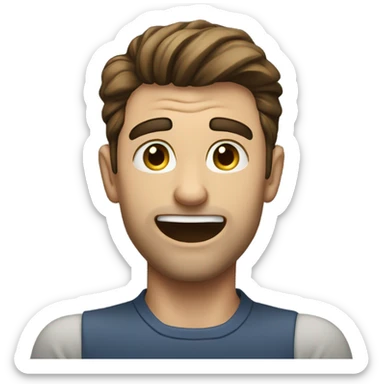 Adam Mosseri gesturing no sticker