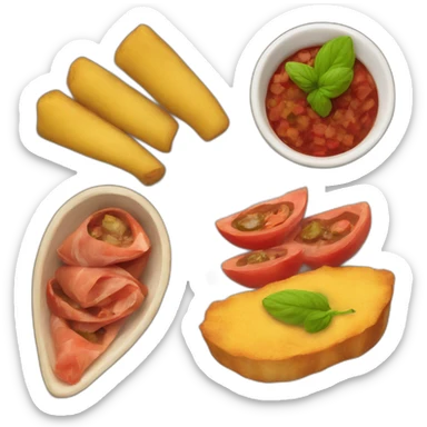 Spanish tapas sticker