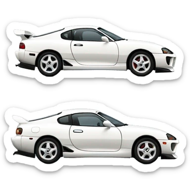 Toyota supra mk4 sticker