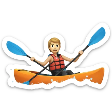 Kayaking  sticker