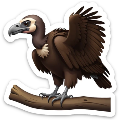 Vulture sticker