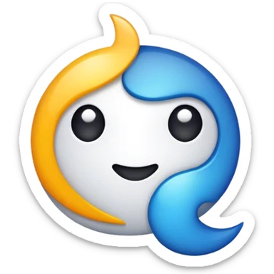 Best programming language logo. sticker