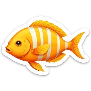 Tang Fish sticker
