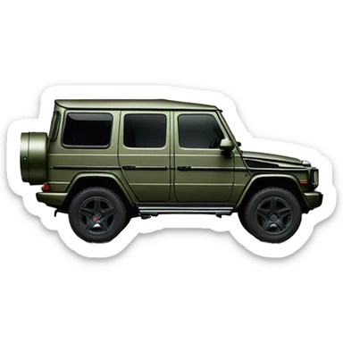 G Wagon (Military) sticker