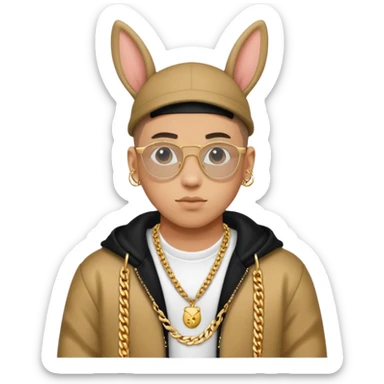 Bad buny sticker