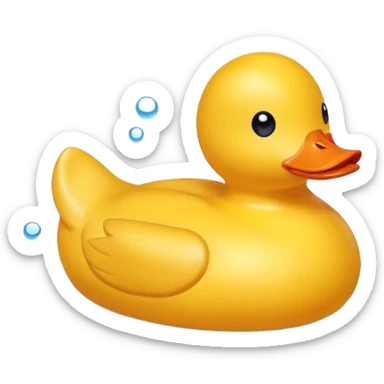 rubber duck sticker