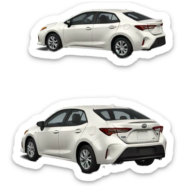Toyota Corolla 2023 sticker