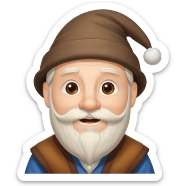 sneezy dwarf snow white sticker