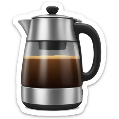 coffee pot sticker