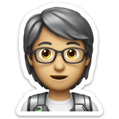 an ai system called vision ai capable of doing task like jarvis sticker