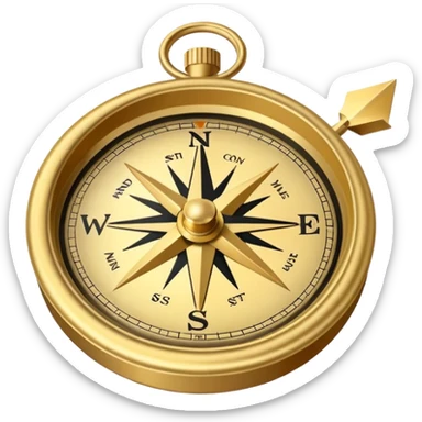 Compass / Direction Arrow (Strategy & Guidance) sticker