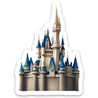 Disney world Florida  castle sticker