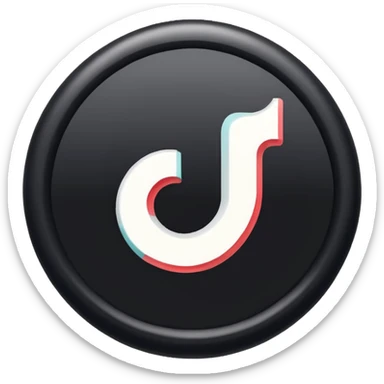 Crea un emoji de la verificación de tik tok con el bien  sticker