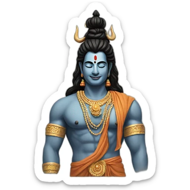 Lord shiva sticker