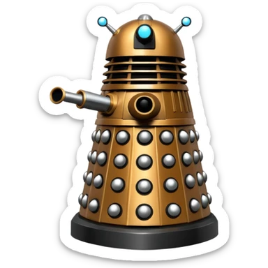 60s dalek sticker