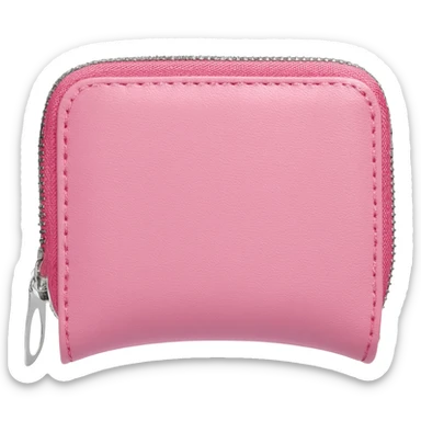 Baby pink wallet sticker