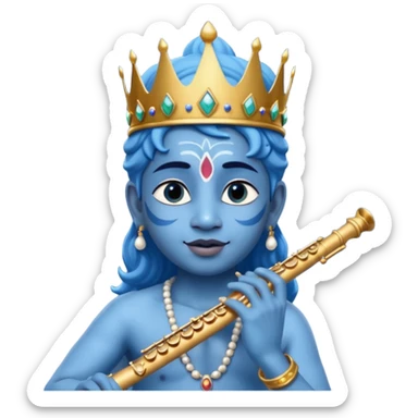 Krishna sticker