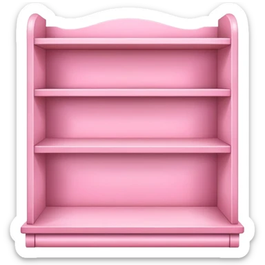 babypink shelf sticker