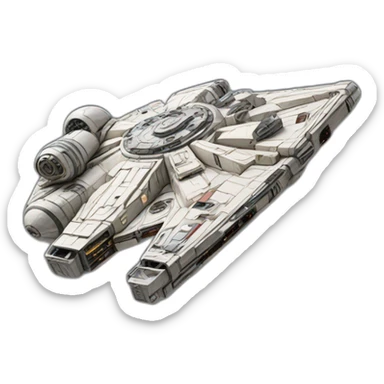 Millenium falcon sticker