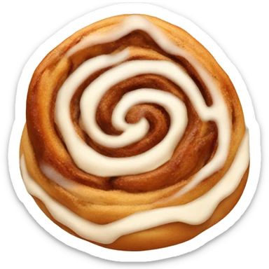 Cinnamon roll sticker