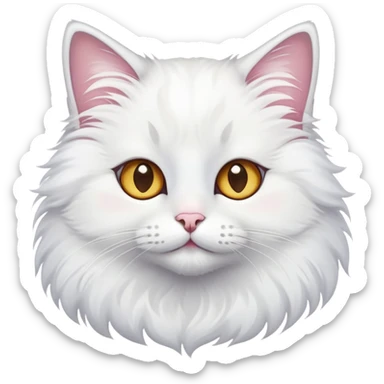 cat with stars in the eyes sticker
