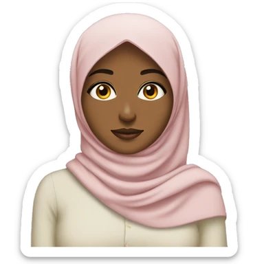 Arab hijabi baddie  sticker