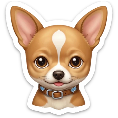 Dog chihuahua sticker