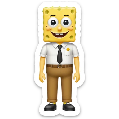 SpongeBob SquarePants 1999 sticker