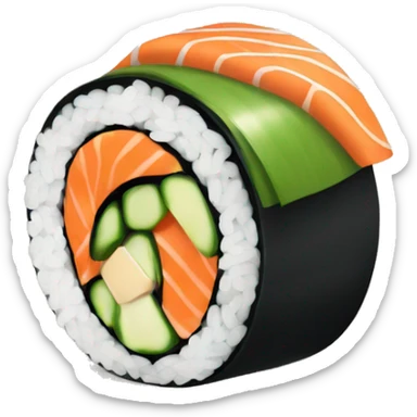 sushi roll sticker