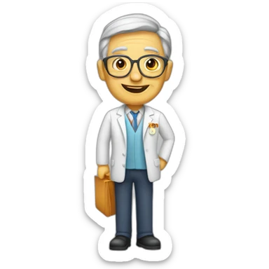 Chemistry teacher 50 year Spanish sticker