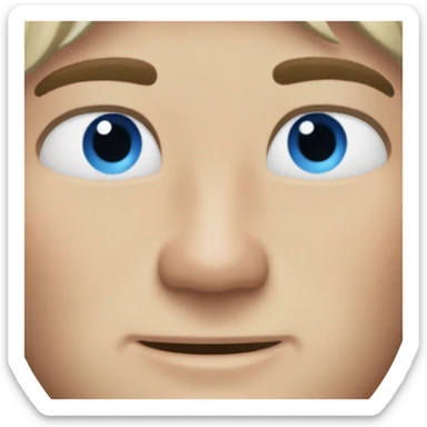 louis tomlinson with blue eyes sticker