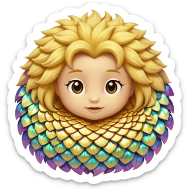 Fourth wing andarna baby sticker