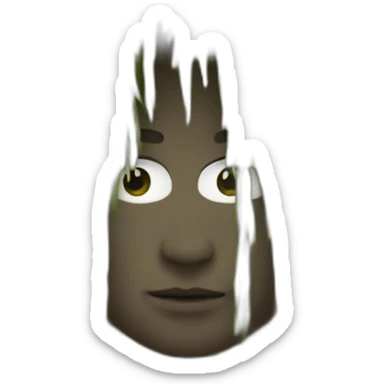 Ghillie suit sticker